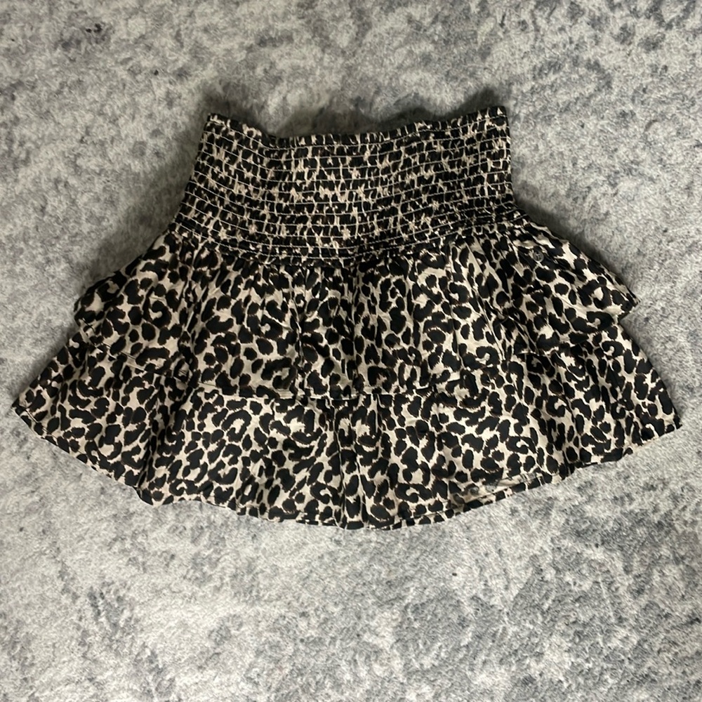 Brownie Spain Leopard Print Skirt